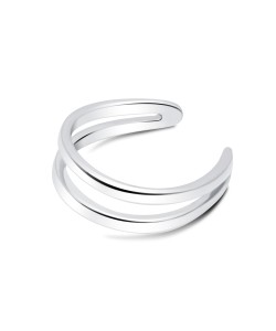 Classic Silver Ear Cuff EC-1142